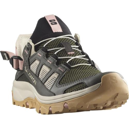 Salomon Techamphibian 5 Peat/Rainy Day/Hyma Pink, 42 Dámske topánky