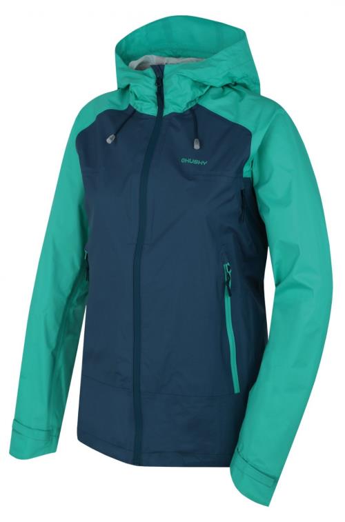 Husky Lamy L turquoise/blue, XS Dámska outdoorová bunda
