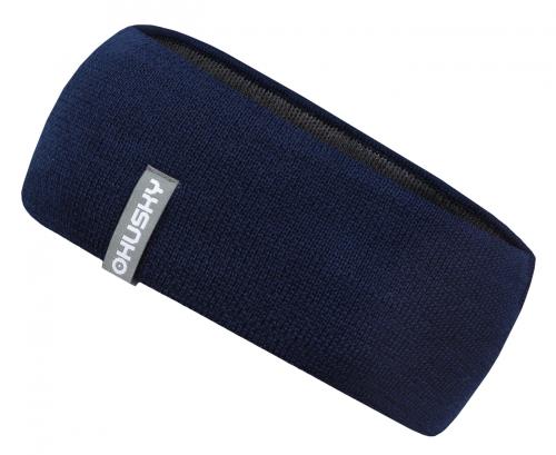 Husky Merband 1 modrá, L-XL Pánska merino čelenka