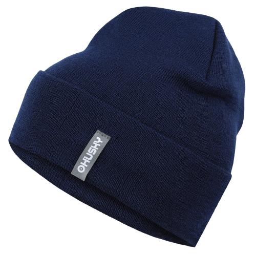 Husky Merhat 1 blue, L-XL Pánska merino čiapka