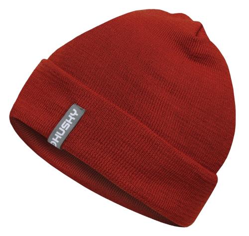 Husky Merhat 1 tehlová, L-XL Pánska merino čiapka