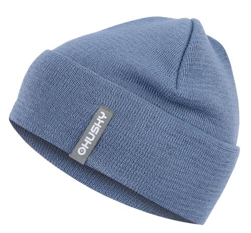 Husky Merhat 6 blue, XS Dětská merino čepice