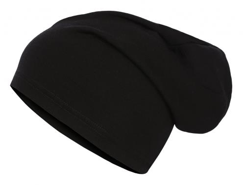 Husky Merhat čierna Merino čiapka