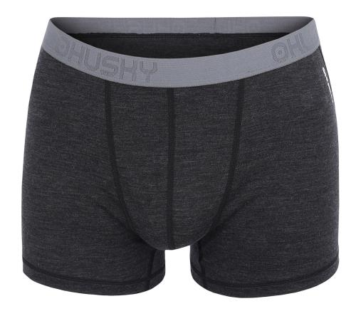 Husky Boxerky pánske black, S Merino termoprádlo