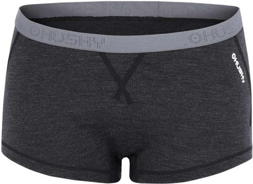 Husky Nohavičky dámske black, L Merino termoprádlo