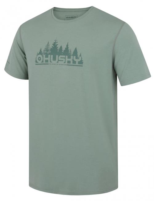 Husky Mertis M faded green, XXL Pánske tričko