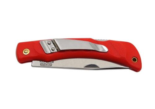 Mikov CROCODILE NUZ 243-NH-1/SPONA červená Zatvárací nôž