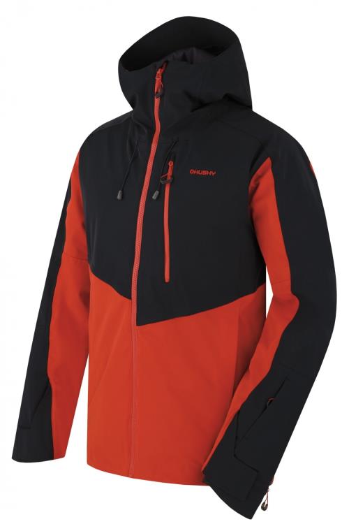 Husky Mistral M black/blue red, S Pánska lyžiarska bunda