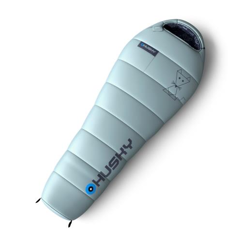 Husky Kids Mystic -5°C light blue Syntetický trojsezonný detský spacák