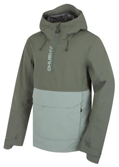 Husky Nabbi M faded green, XL Pánska outdoorová bunda