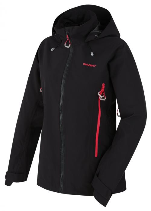 Husky Nakron L black, M Dámska outdoorová bunda