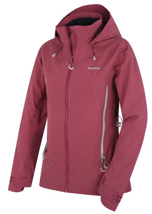 Husky Nakron L tm. vínová, S Dámska outdoor bunda