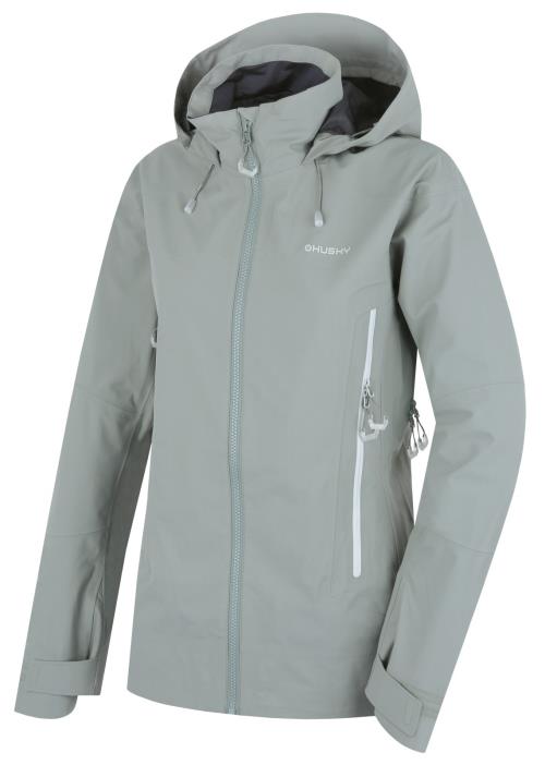 Husky Nakron L faded green, XL - plus Dámska outdoor bunda