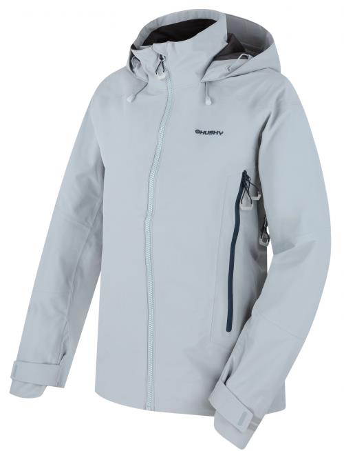 Husky Nakron L lt. grey, M Dámska outdoorová bunda