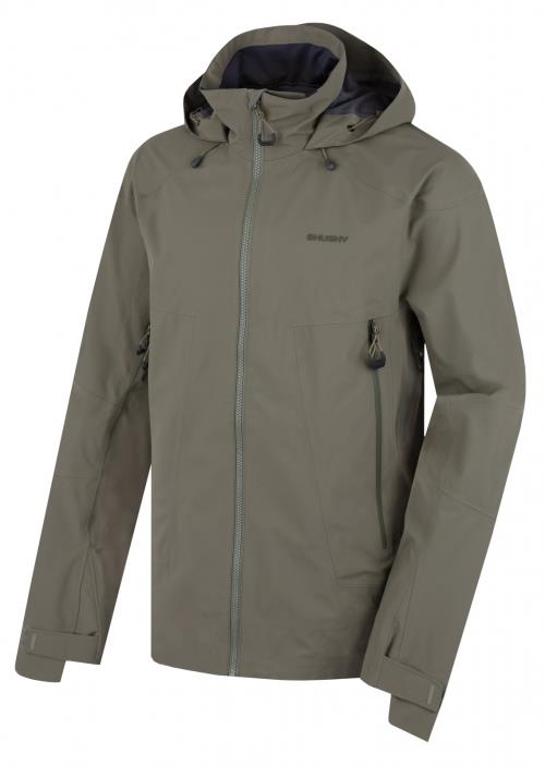 Husky Nakron M khaki, XXL Pánska outdoor bunda