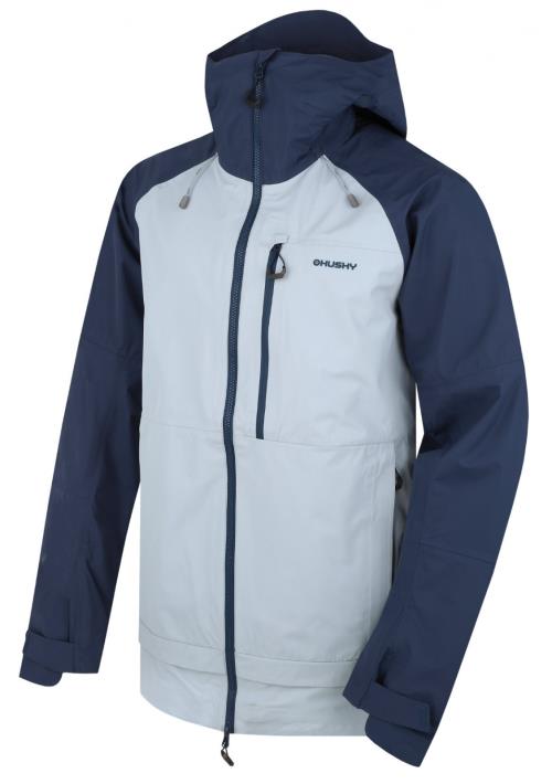 Husky Nanook M dk. blue/lt. grey, XXXL Pánska hardshellová bunda