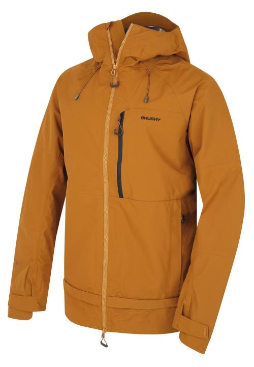 Husky Nanook M tm.horčicová, XXL Pánska hardshell bunda