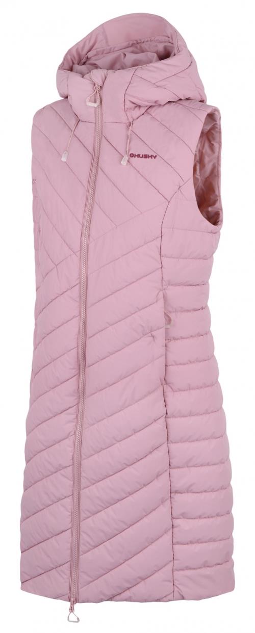 Husky Napi L faded pink, L Dámska hardshell vesta