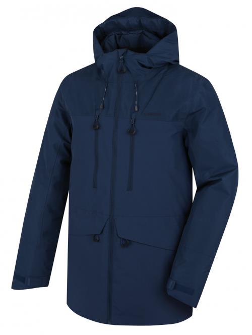 Husky Nebet M dark blue, M Pánska plnená zimná bunda