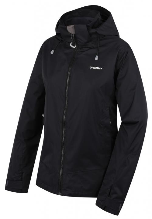 Husky Nelory L black, L Dámska hardshell bunda