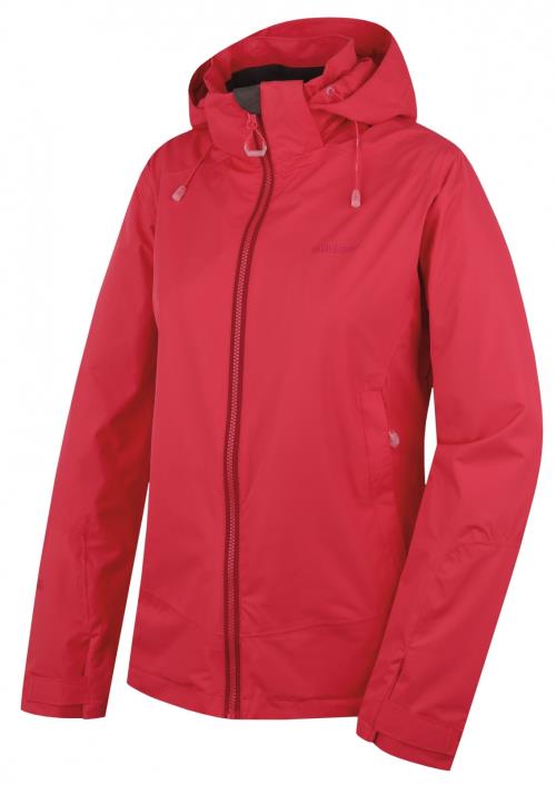 Husky Nelory L pink, L Dámska hardshell bunda