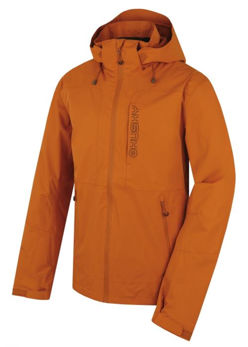 Husky Neoni M mustard, XXXL Pánska hardshell bunda