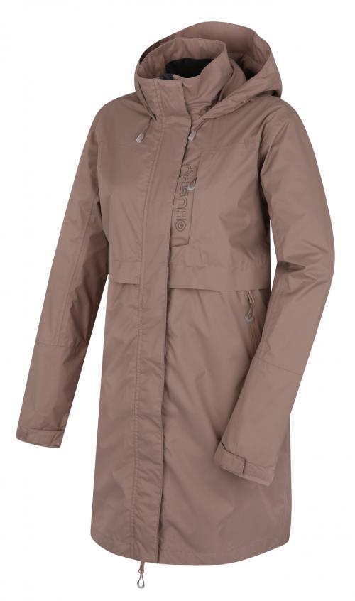Husky Nestia L beige, XL Dámsky hardshell kabát