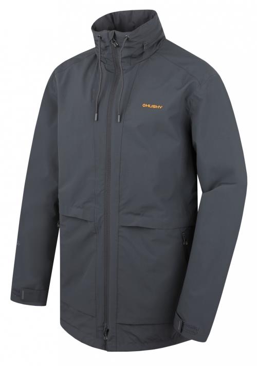 Husky Nevr M dk. grey, L Pánsky hardshell kabát