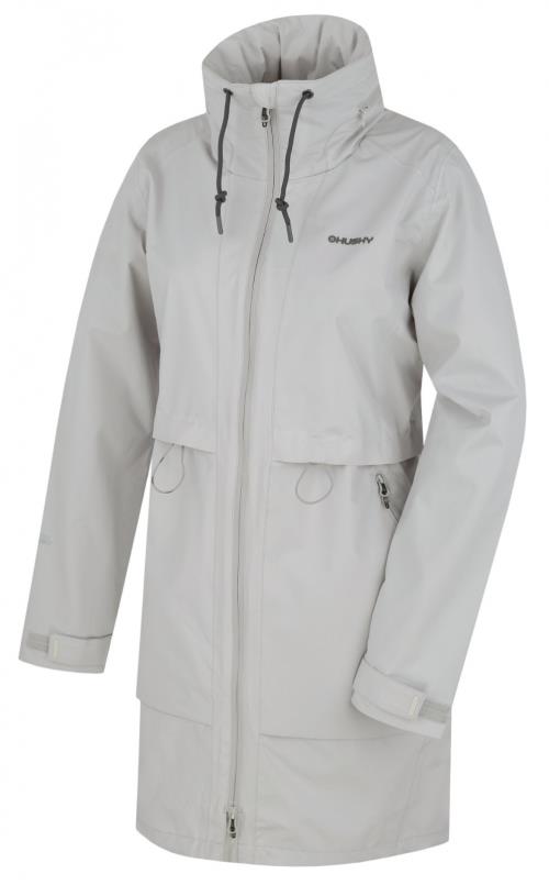 Husky Nevr L lt. grey, XL Dámsky hardshell kabát