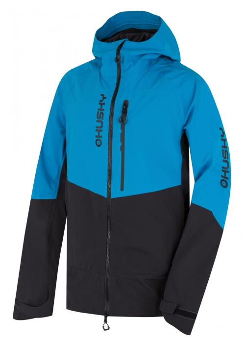 Husky Nicco M blue/black, XL Pánska hardshell bunda