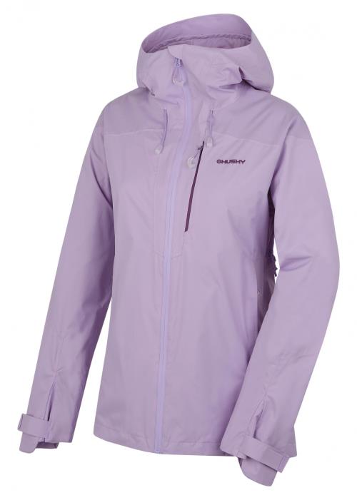 Husky Nicker L light purple, L Dámska hardshellová bunda