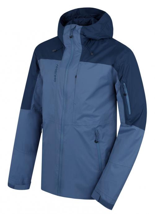 Husky Nickin M blue, L Pánska hardshell bunda