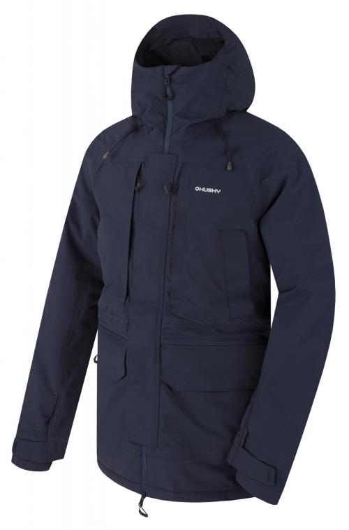 Husky Nigalo M dk. blue, L Pánska hardshell bunda