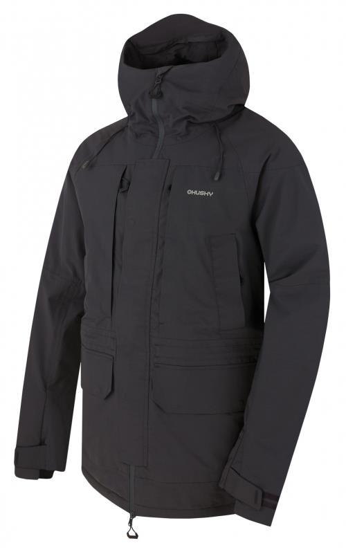Husky Nigalo M graphite, L Pánska hardshell bunda