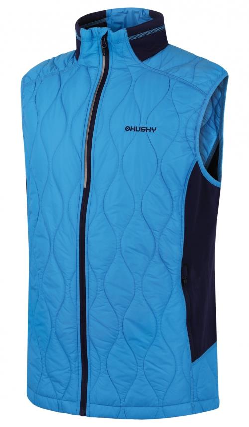 Husky Nimesie M blue, S Pánská plněná ultralehká vesta