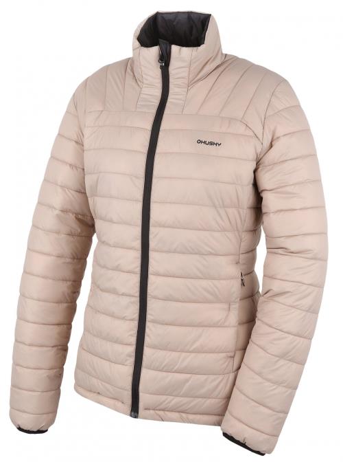 Husky Nodiq L beige/black, XS Dámska plnená obojstranná bunda