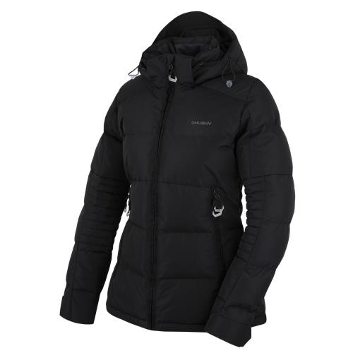 Husky Norel L black, XXL Dámska plnená zimná bunda