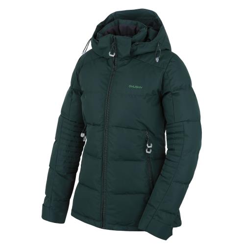 Husky Norel L dark green, M Dámska plnená zimná bunda
