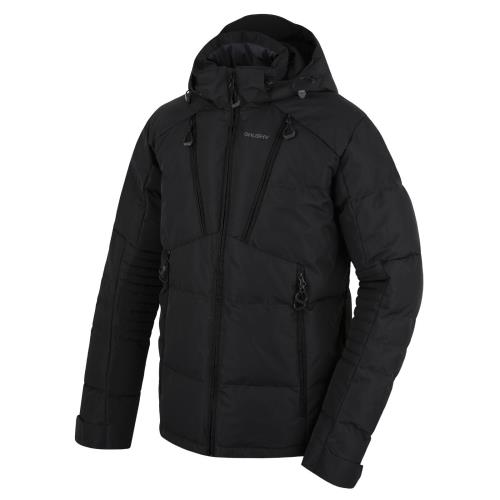 Husky Norel M black, L Pánska plnená zimná bunda