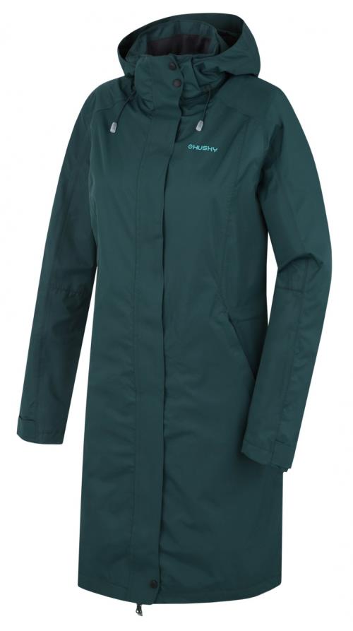 Husky Nut L dk. green, S Dámsky hardshell kabát