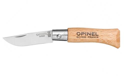 Opinel N°02 Inox buk Zatvárací nôž