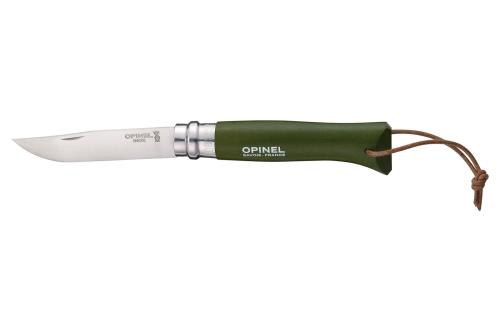 Opinel VR N°08 Inox trekking khaki Zatvárací nôž