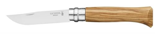 Opinel VR N°08 Inox Olive hnedá Zatvárací nôž