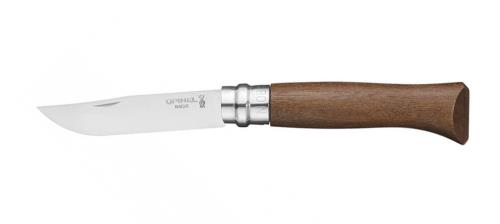 Opinel VR N°08 Inox ořech Zatvárací nôž