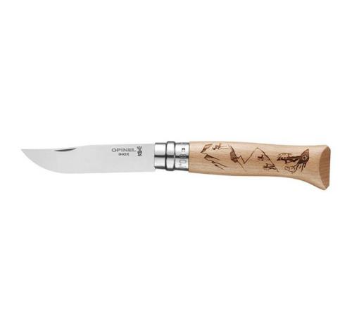 Opinel VRI N°8 Gravure Sport rando Zatvárací nôž