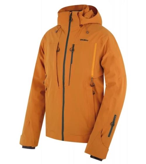 Husky Montry M mustard, XL Pánska lyžiarska bunda