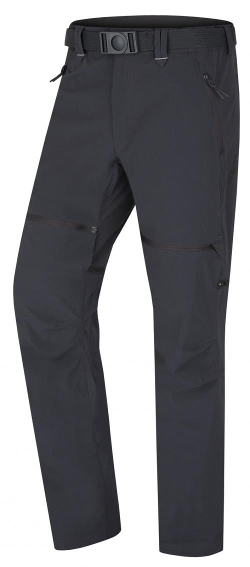 Husky Pilon M dark grey, L Pánske outdoorové nohavice