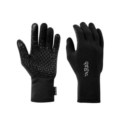 Rab Power Stretch Contact Grip black, M Pánske rukavice
