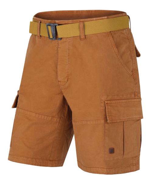 Husky Ropy M mustard, XXXL Pánske bavlnené kraťasy