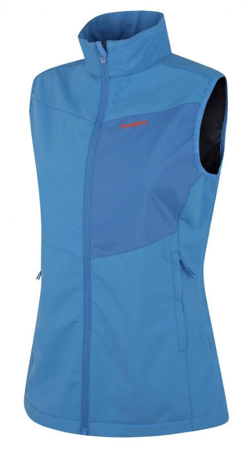 Husky Salien L lt. blue, M Dámska softshell vesta